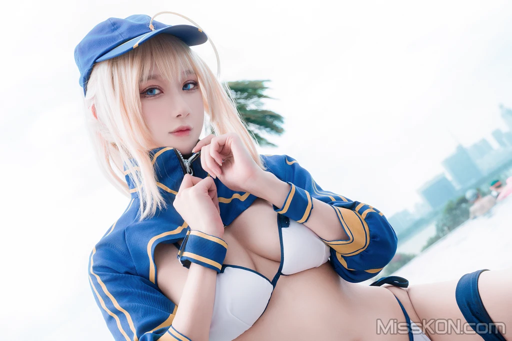 Coser@阿包也是兔娘_ 冲田总司泳装