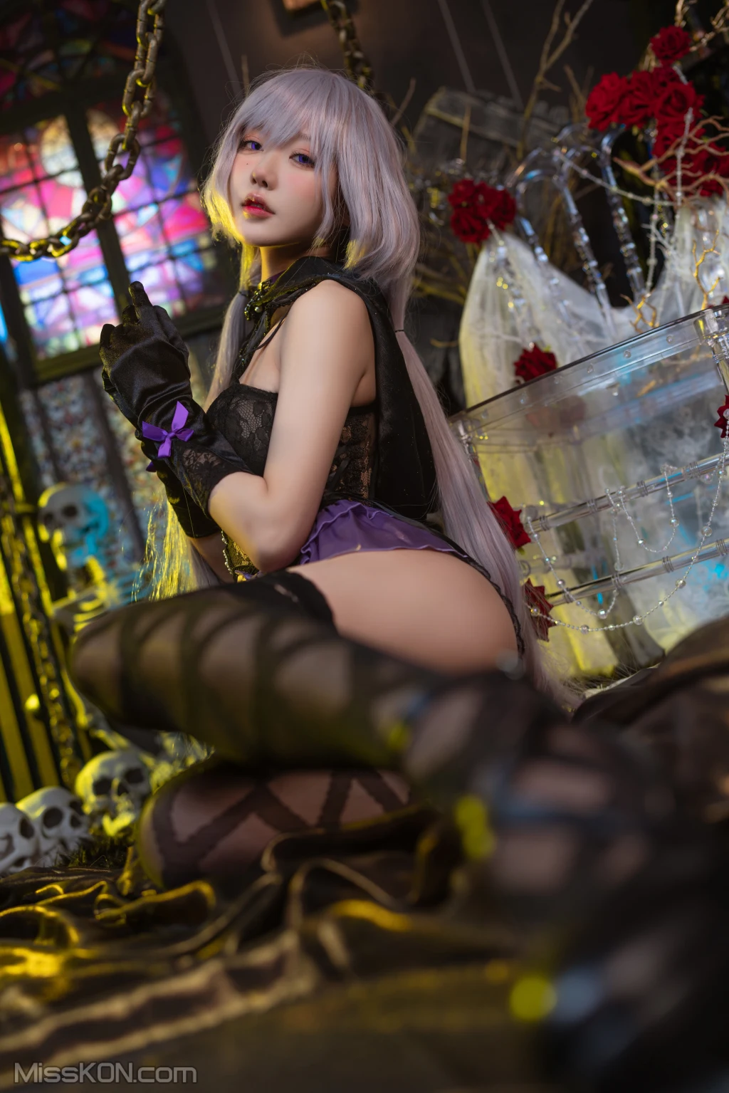 Coser@阿包也是兔娘_ 午夜瞌睡魔女