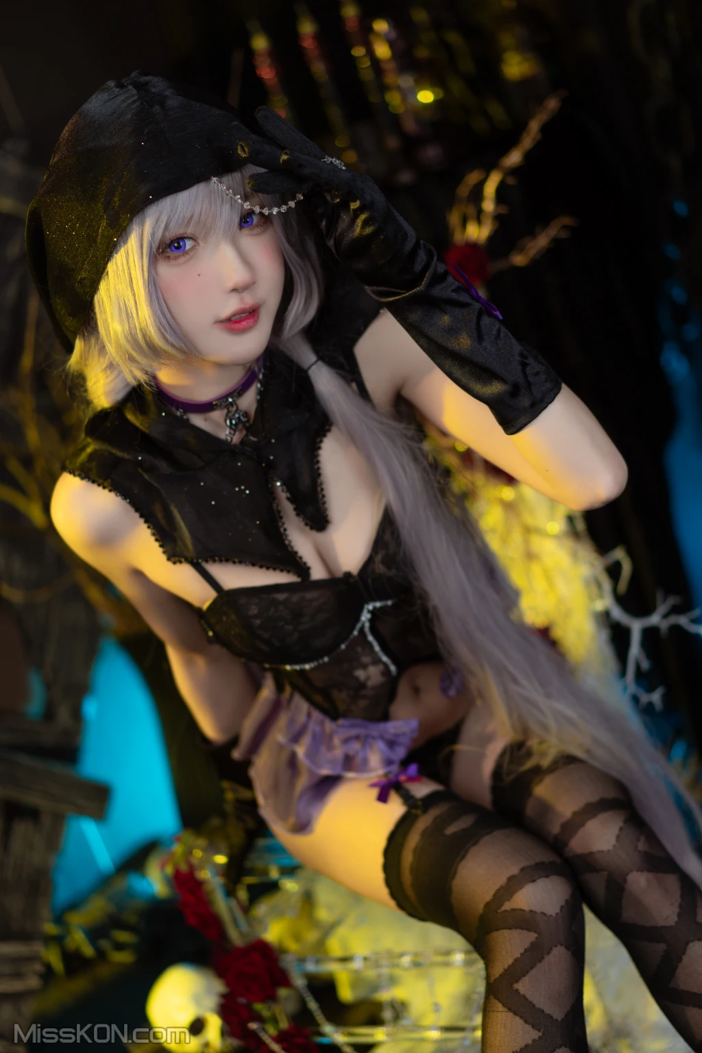 Coser@阿包也是兔娘_ 午夜瞌睡魔女