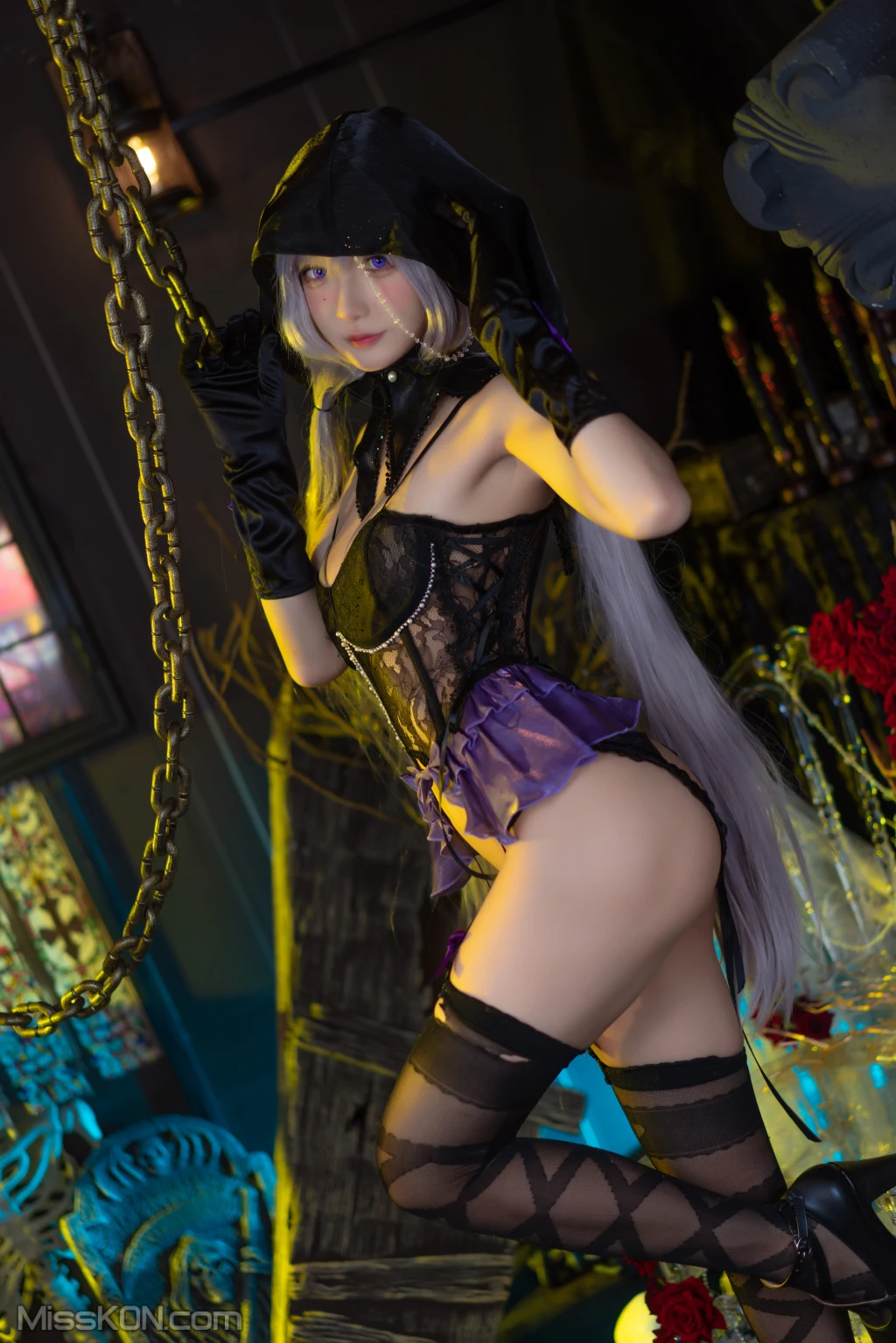 Coser@阿包也是兔娘_ 午夜瞌睡魔女