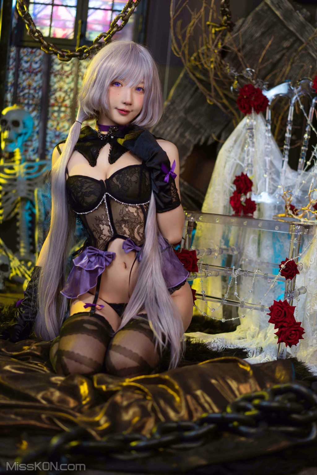 Coser@阿包也是兔娘_ 午夜瞌睡魔女