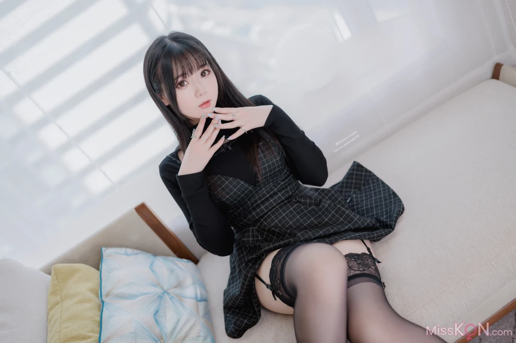 Coser@霜月shimo_ 日本饭店黑私服