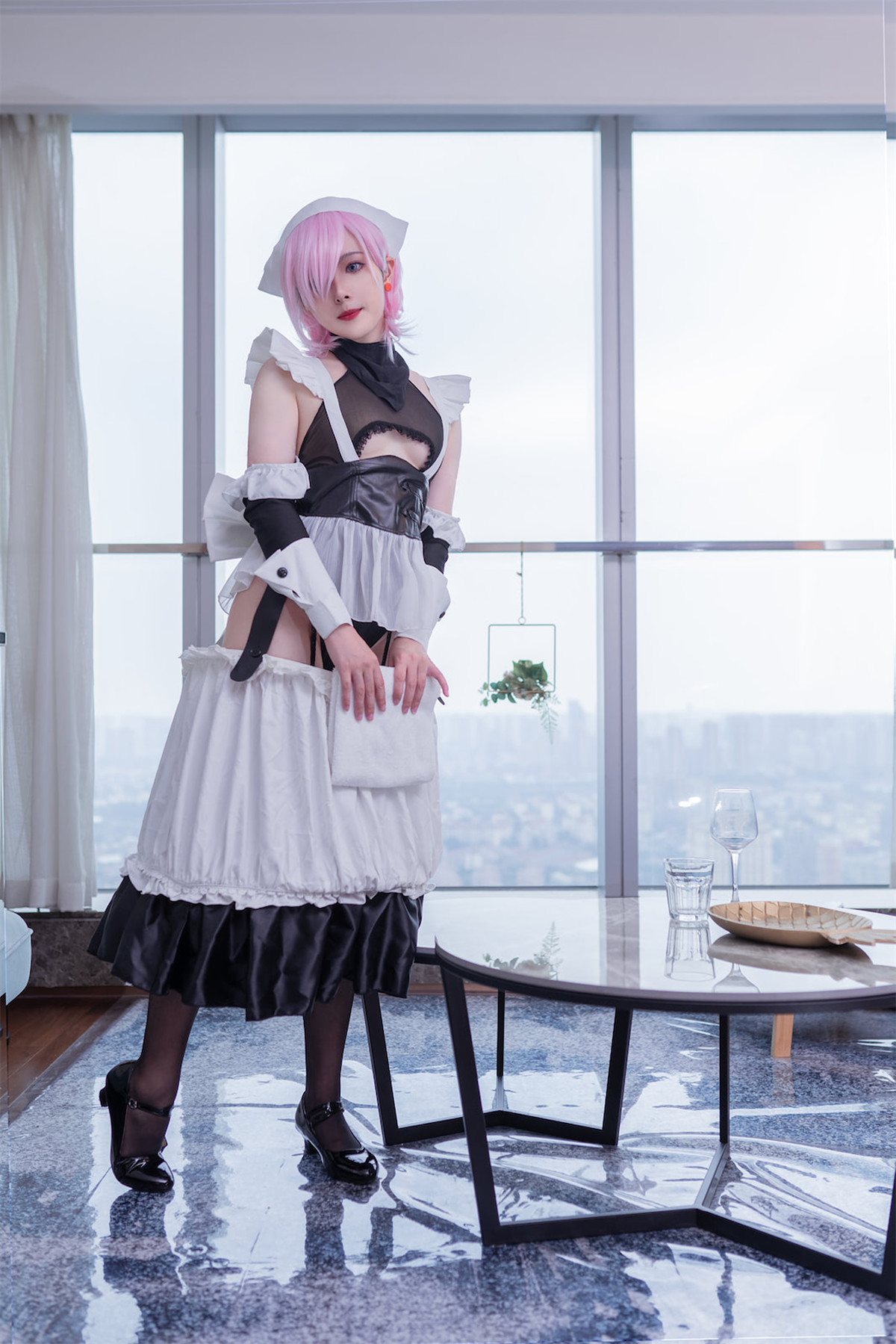 Cosplay Natsuko夏夏子 宫本武藏女仆