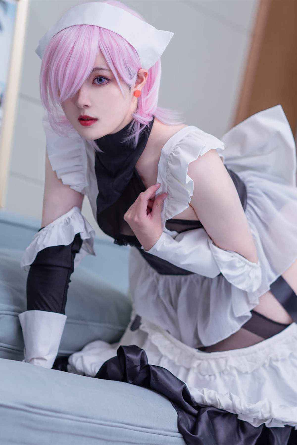 Cosplay Natsuko夏夏子 宫本武藏女仆