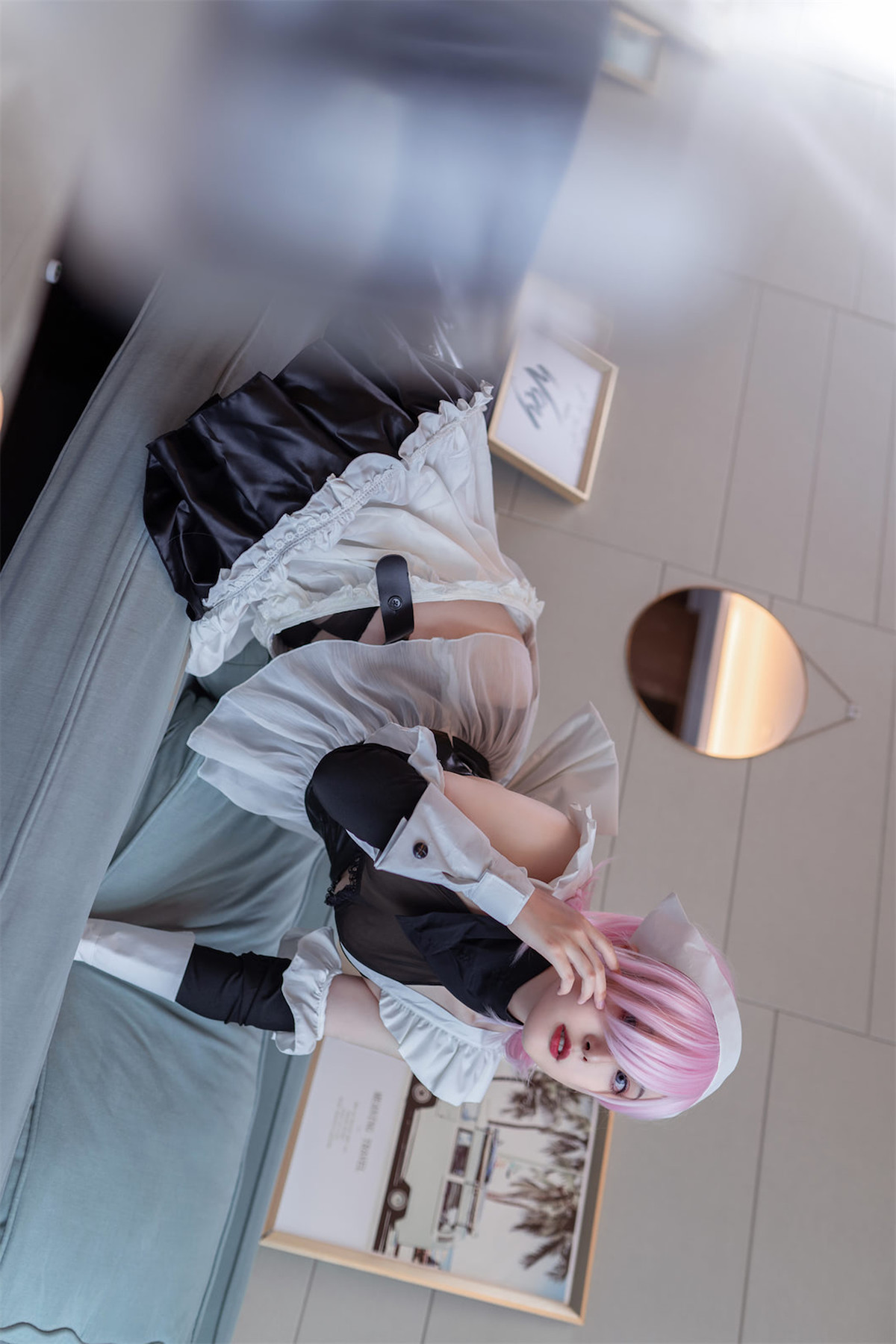 Cosplay Natsuko夏夏子 宫本武藏女仆