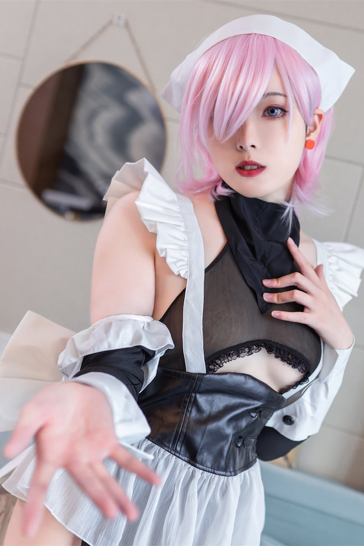 Cosplay Natsuko夏夏子 宫本武藏女仆