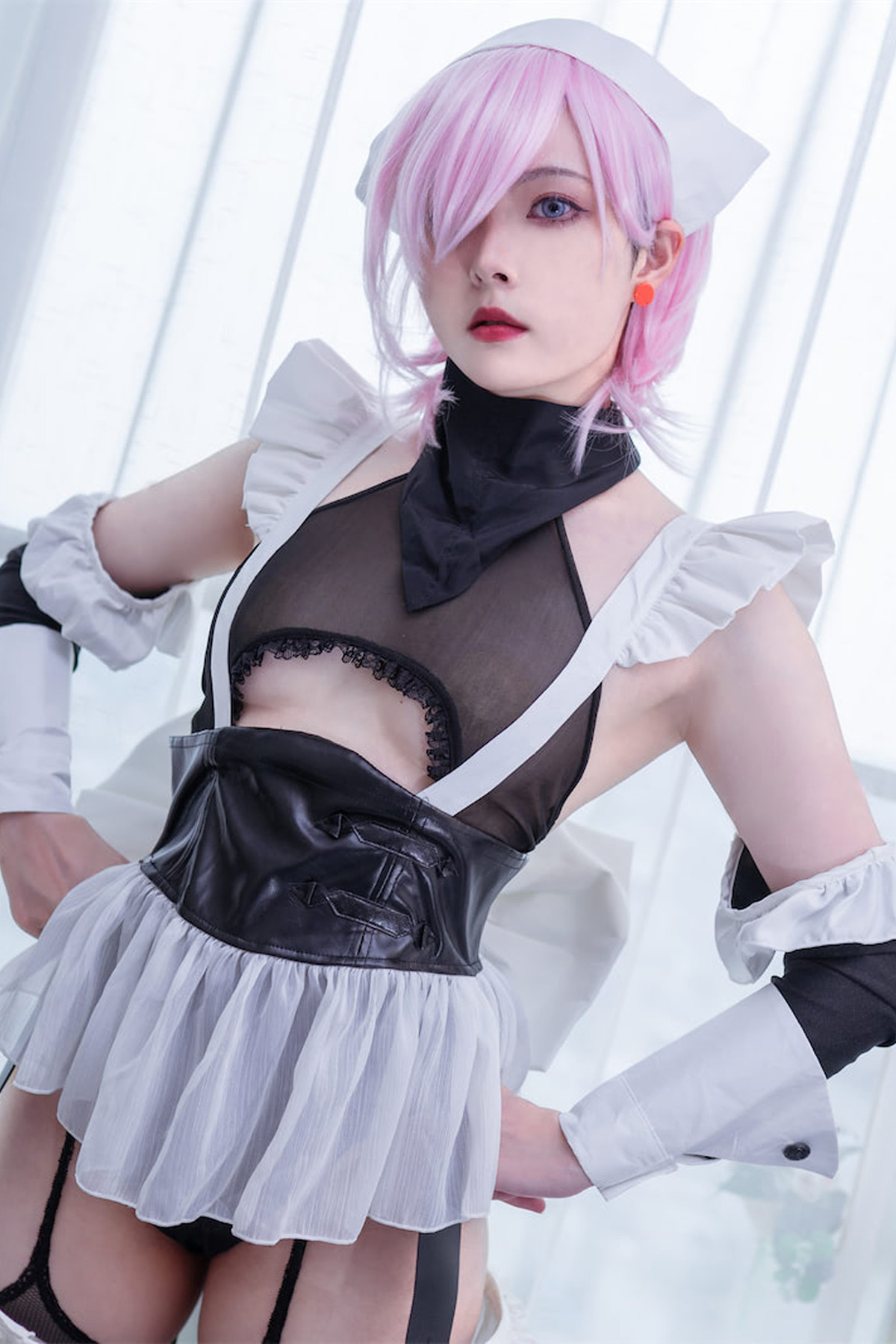 Cosplay Natsuko夏夏子 宫本武藏女仆