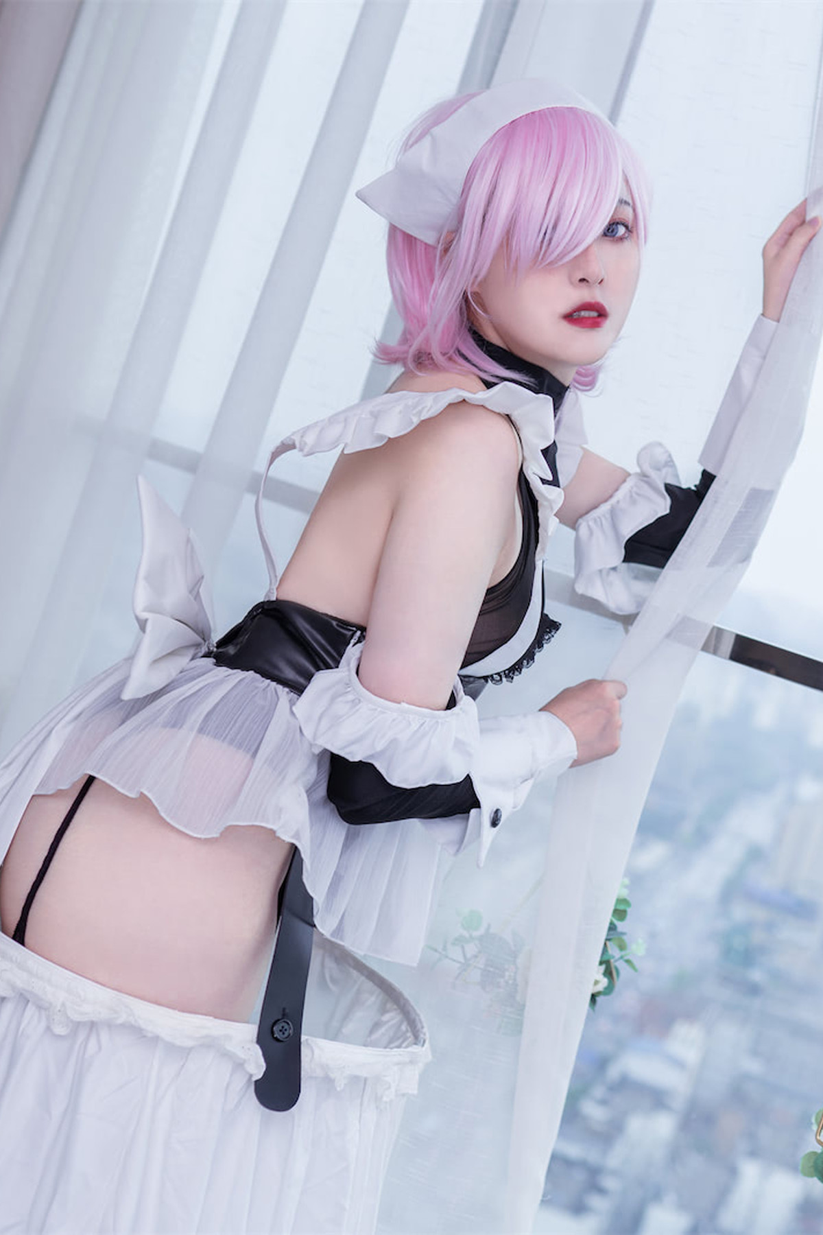 Cosplay Natsuko夏夏子 宫本武藏女仆