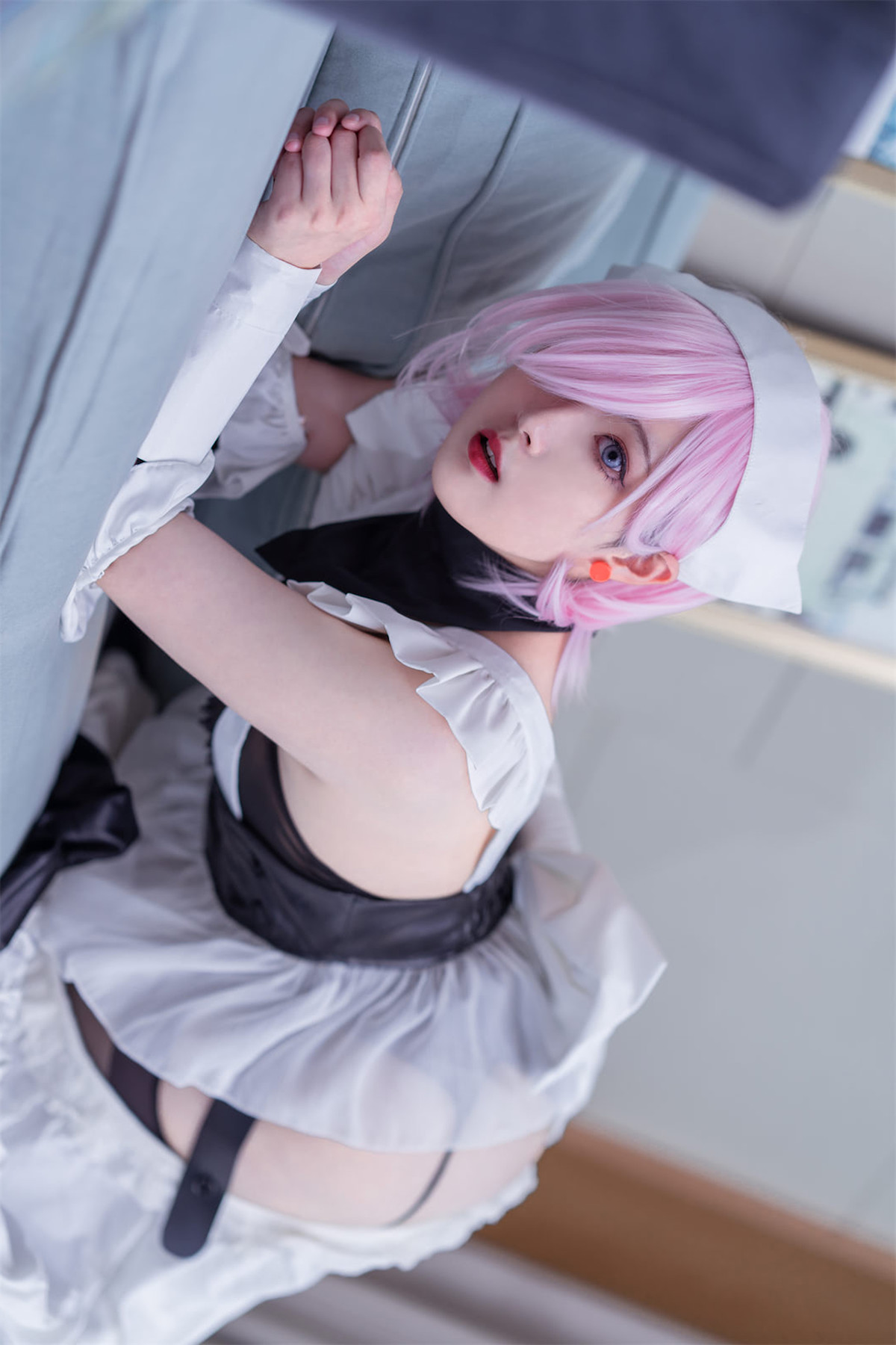 Cosplay Natsuko夏夏子 宫本武藏女仆