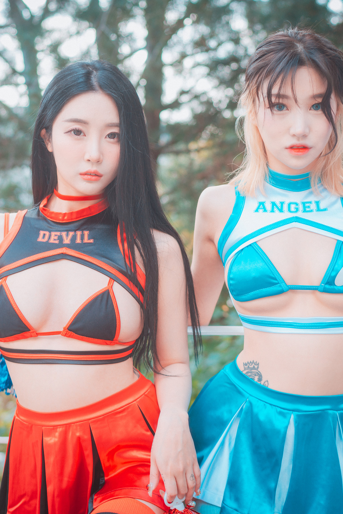 Jeong Bomi 정보미, Taeri 태리, DJAWA ‘Devil 666 & Angel 777’ Set.01