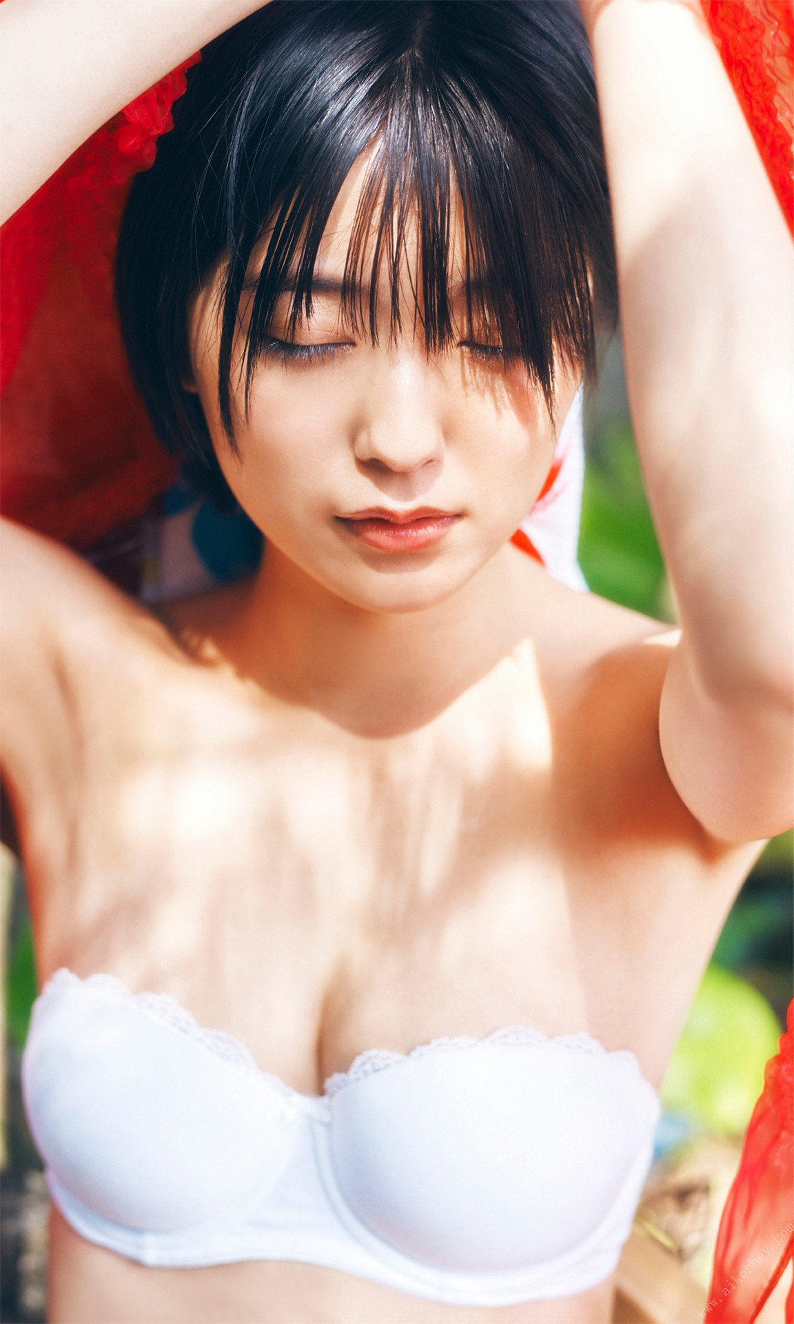 Mio Kudo 工藤美桜, 週プレ Photo Book 「夏の扉」 Set.01