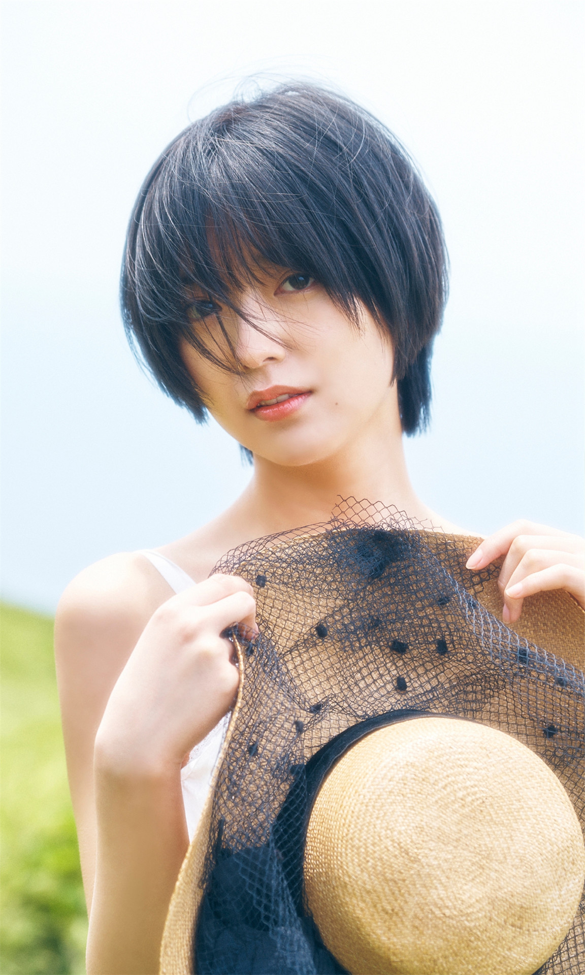 Mio Kudo 工藤美桜, 週プレ Photo Book 「夏の扉」 Set.03