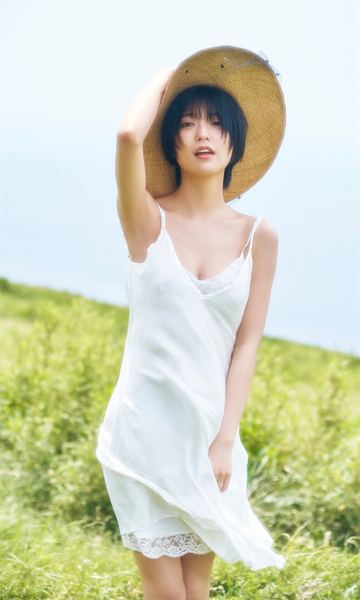 Mio Kudo 工藤美桜, 週プレ Photo Book 「夏の扉」 Set.03