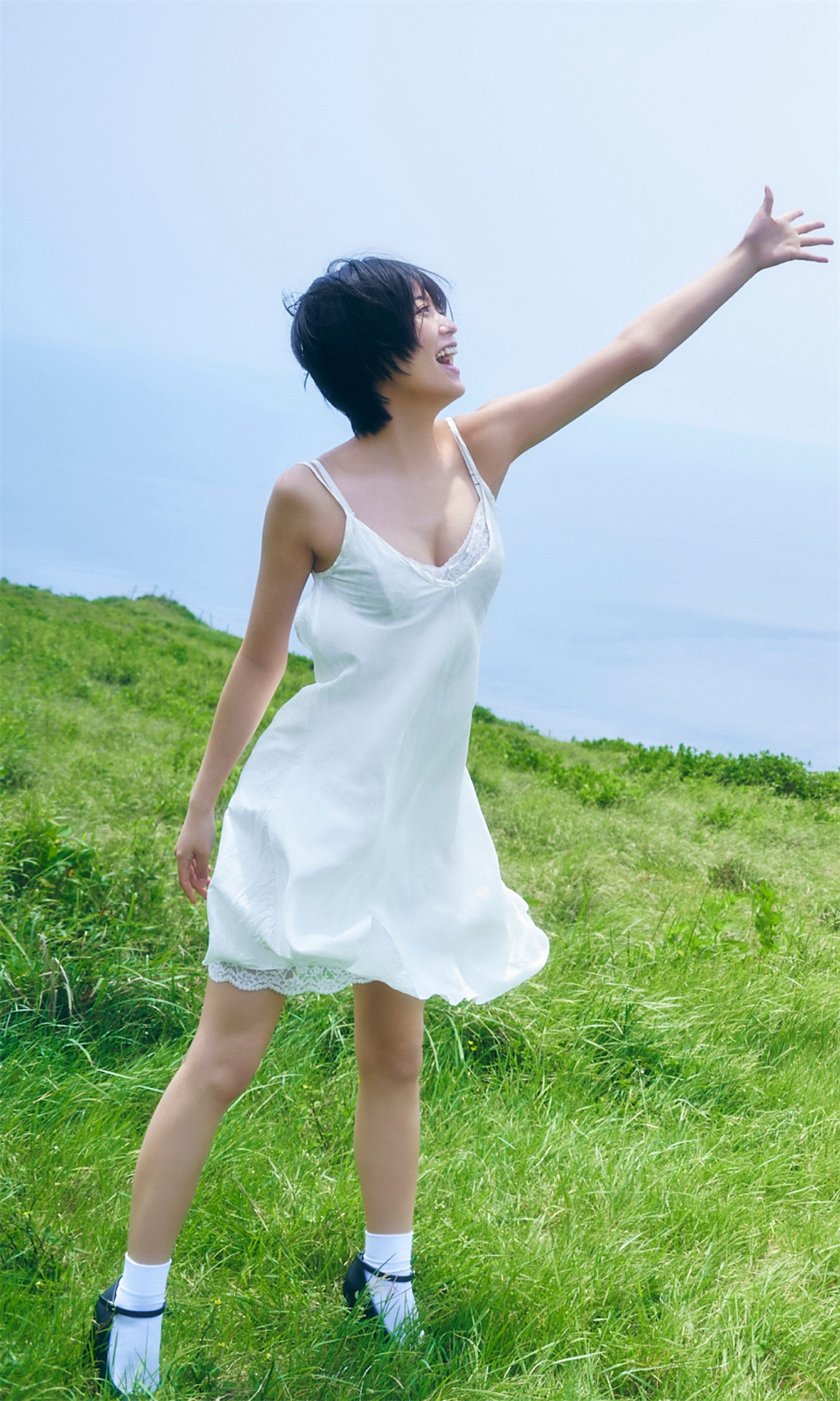 Mio Kudo 工藤美桜, 週プレ Photo Book 「夏の扉」 Set.03