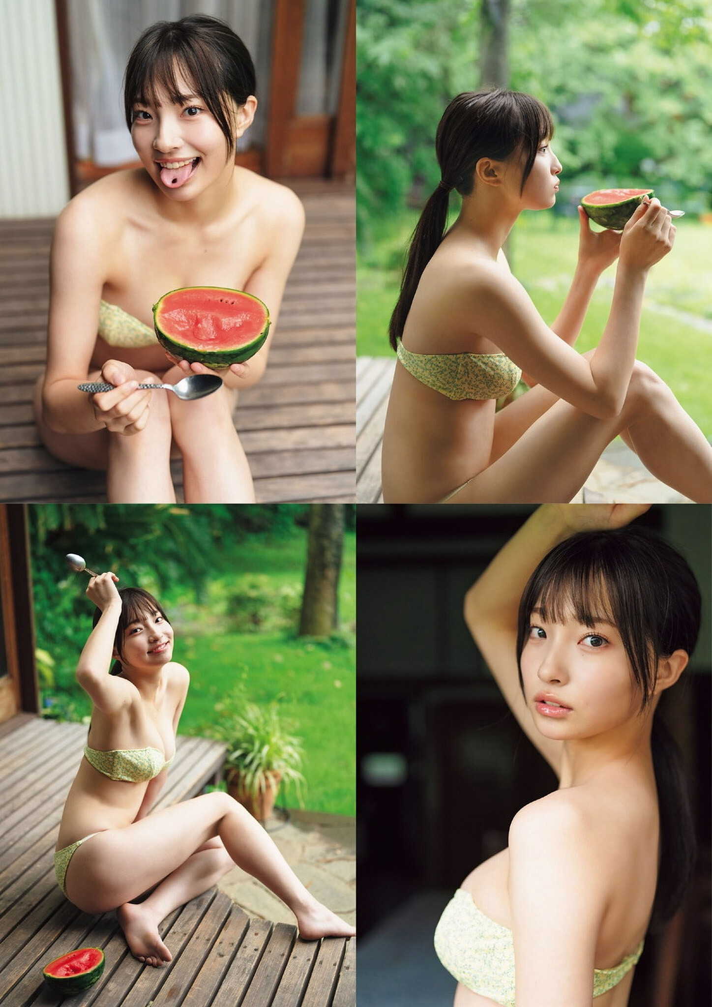 Natsuki Satonaka 里仲菜月, グラビアザテレビジョン Vol.73 (Gravure The Television Vol.73)