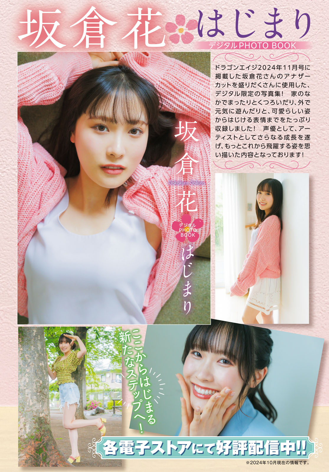 Sakura Sakakura 坂仓花, Young Dragon Age ヤングドラゴンエイジ 2024年11月号