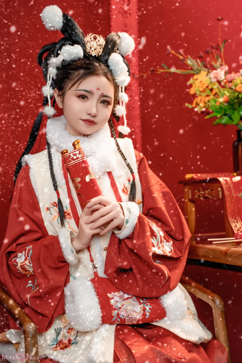 Coser@爆机少女喵小吉 (Nekokoyoshi)_ 玉兔迎春