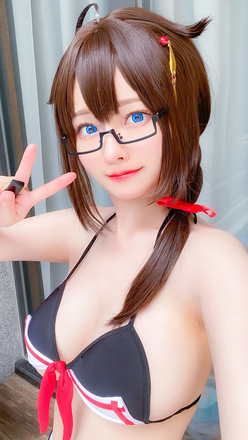 Coser@Arty亞緹_ Shigure Swimsuit (Kantai Collection)