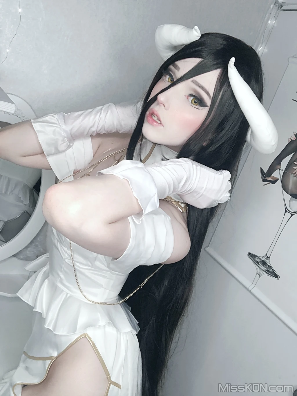 Coser@Candy_Ball_ Albedo Lingerie