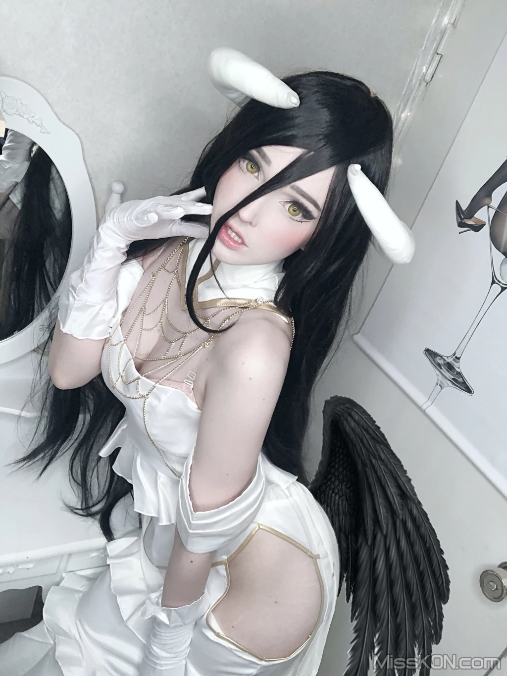 Coser@Candy_Ball_ Albedo Lingerie