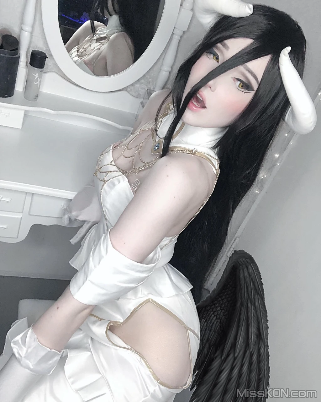 Coser@Candy_Ball_ Albedo Lingerie