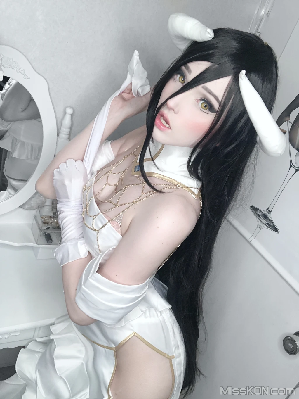 Coser@Candy_Ball_ Albedo Lingerie