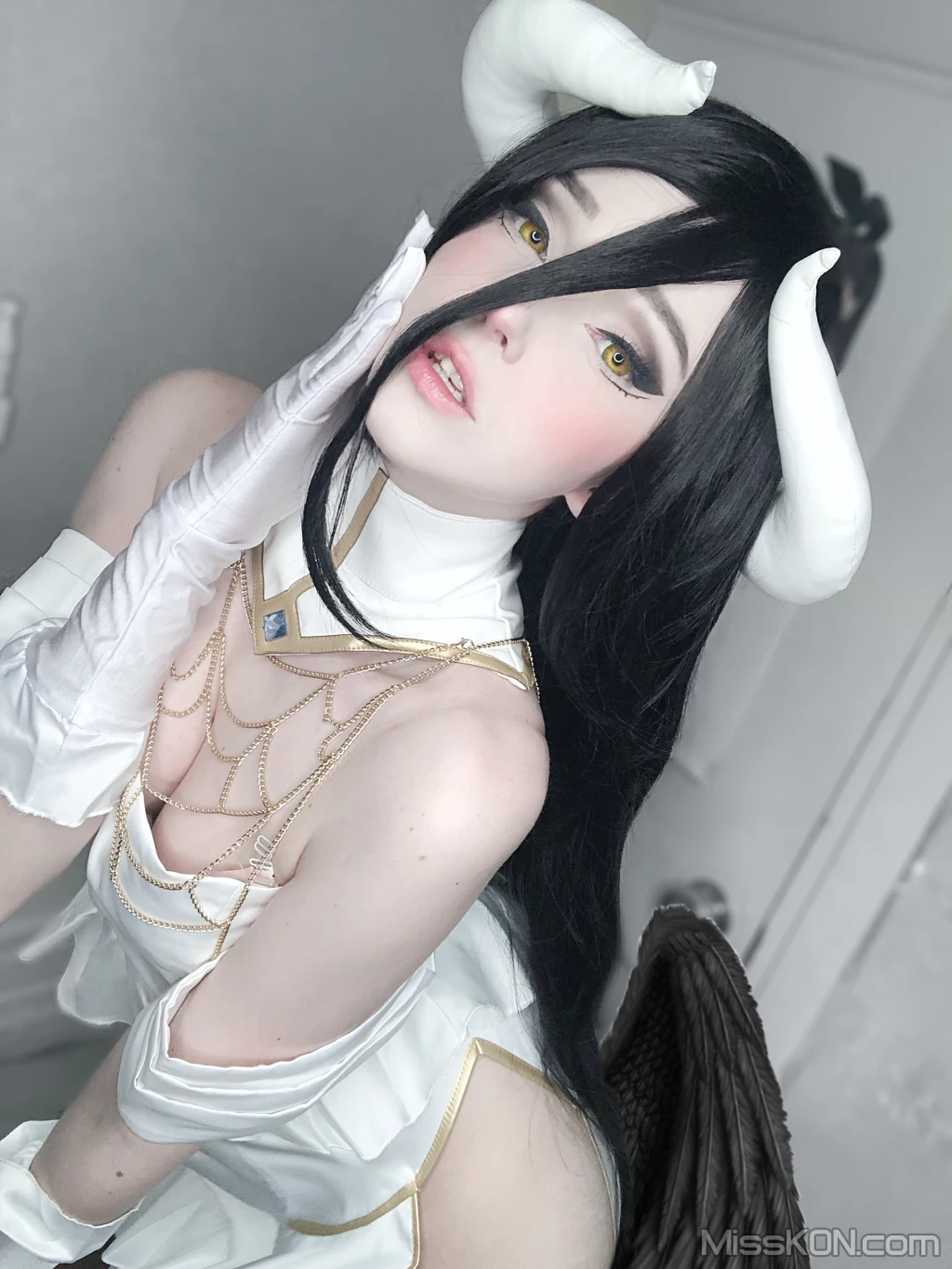 Coser@Candy_Ball_ Albedo Lingerie