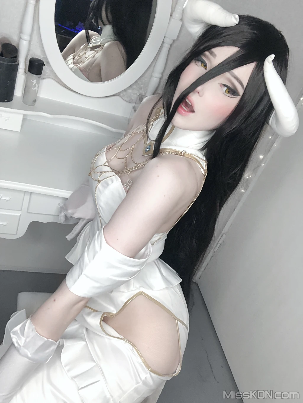 Coser@Candy_Ball_ Albedo Lingerie