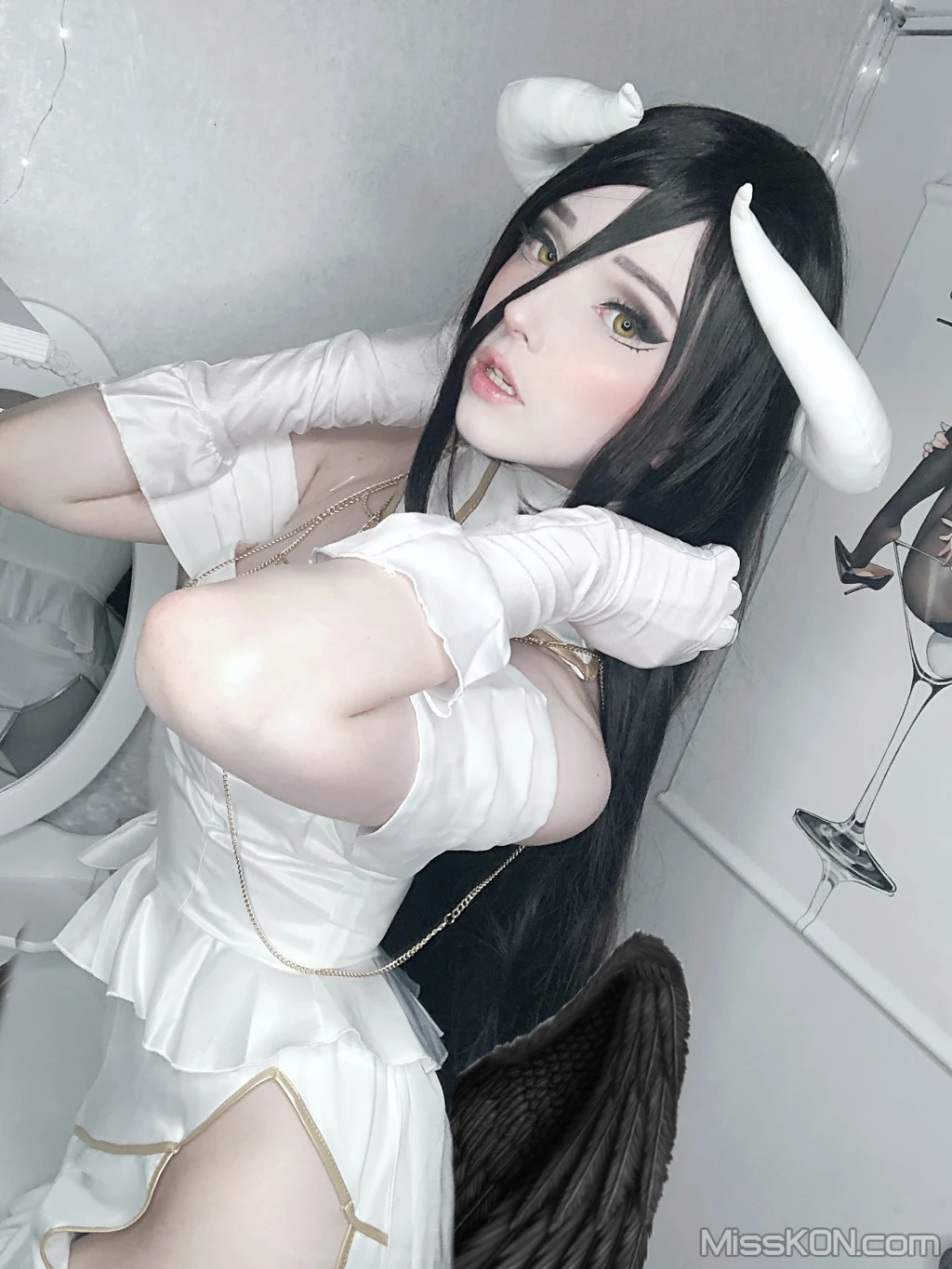 Coser@Candy_Ball_ Albedo Lingerie