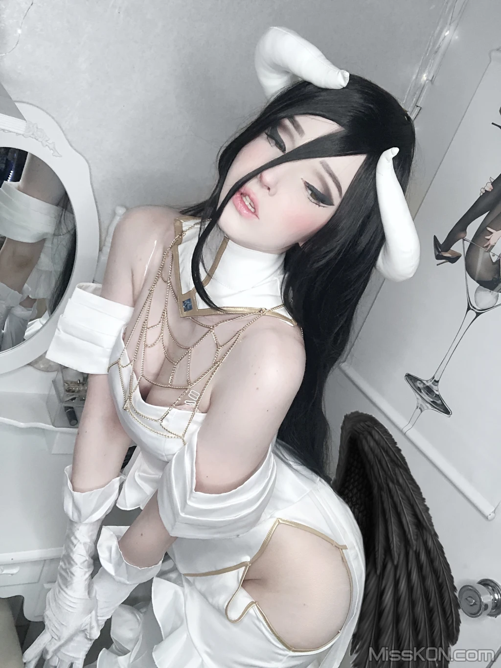 Coser@Candy_Ball_ Albedo Lingerie