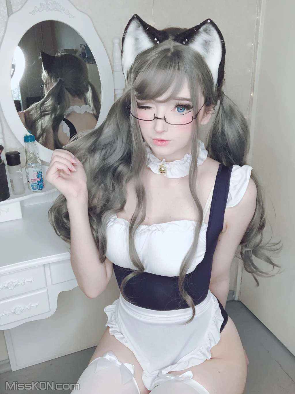 Coser@Candy_Ball_ Maid Swimsuit