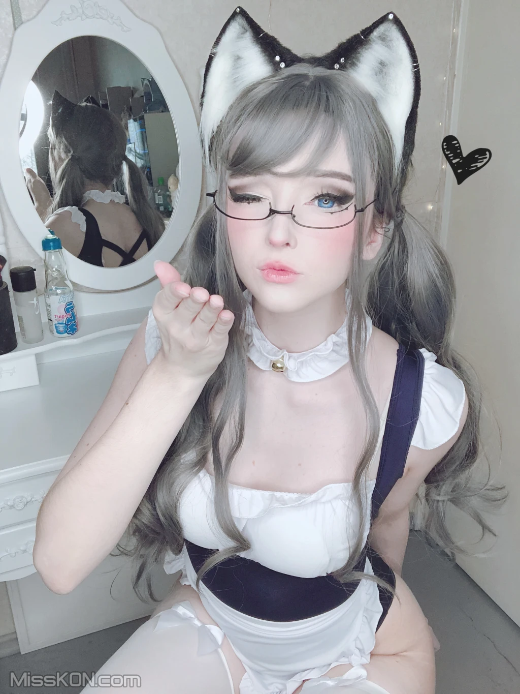 Coser@Candy_Ball_ Maid Swimsuit