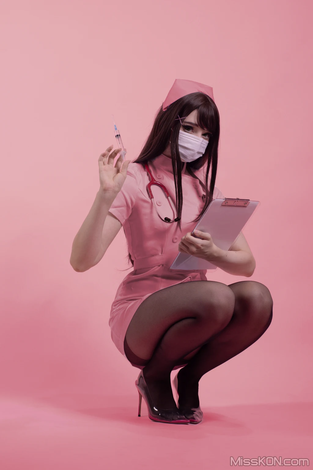 Coser@Candy_Ball_ Pink Nurse