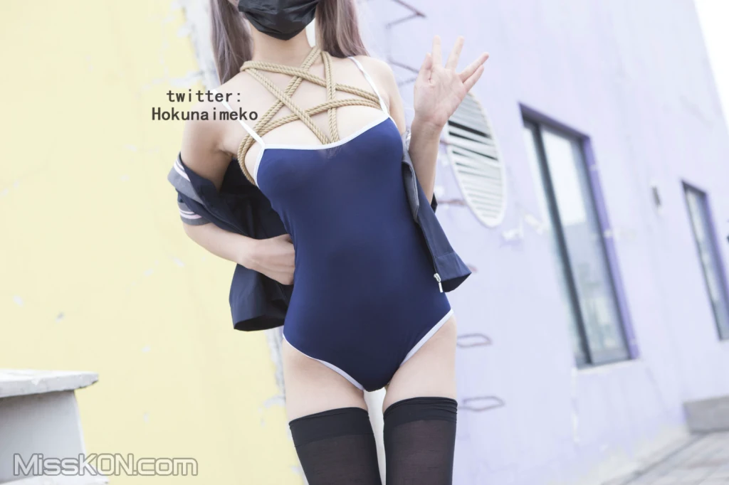 Coser@Hokunaimeko (北乃芽子)_ 絞り！露出！スク水のＪＫ