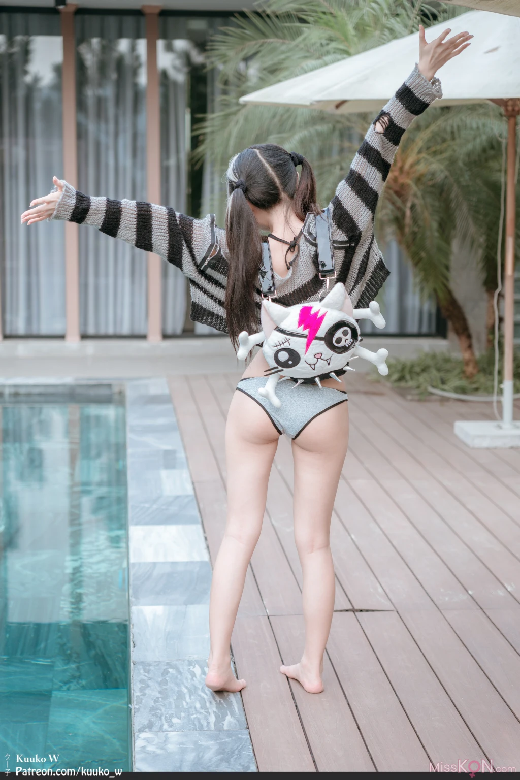 Coser@KuukoW No.171_ Grey Bikini