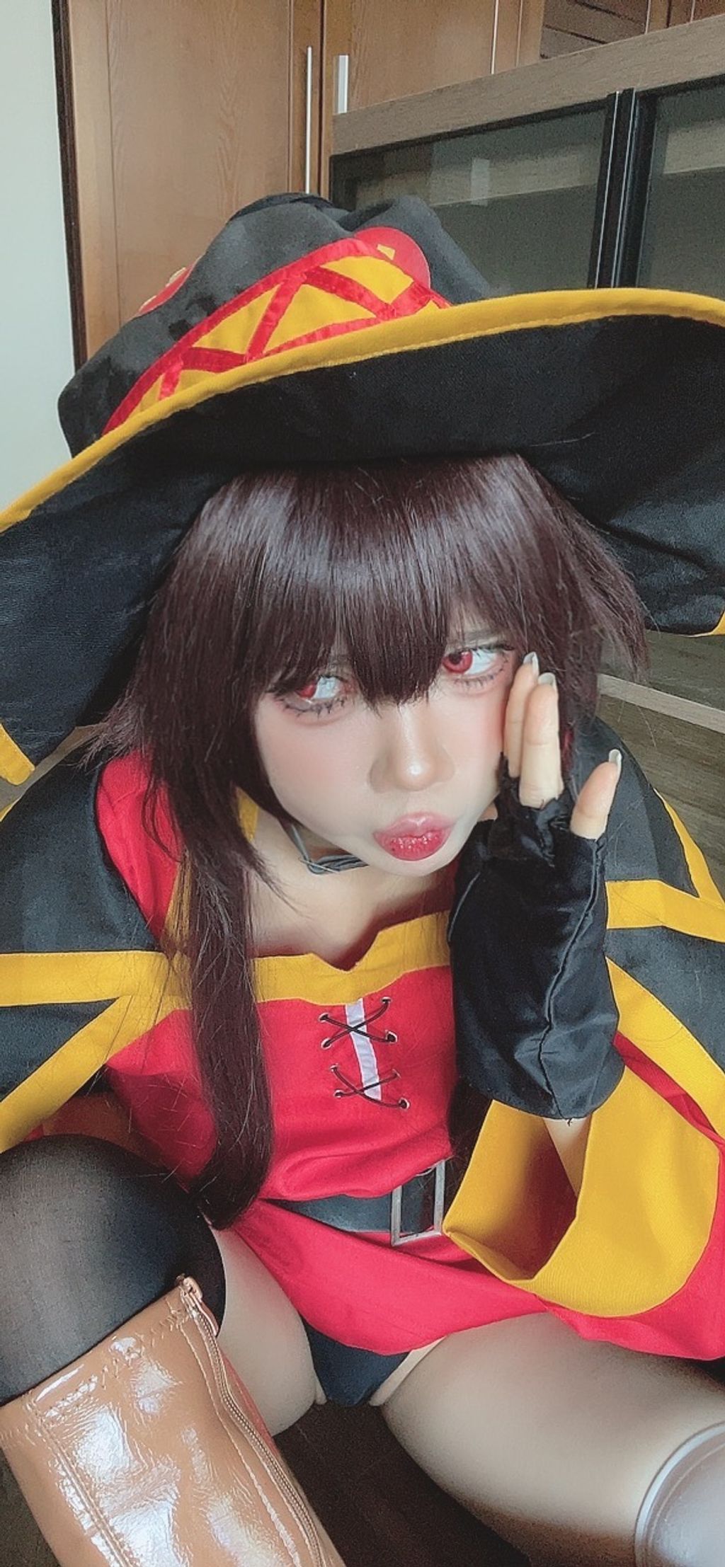 Coser@PoppaChan_ Konosuba Megumin