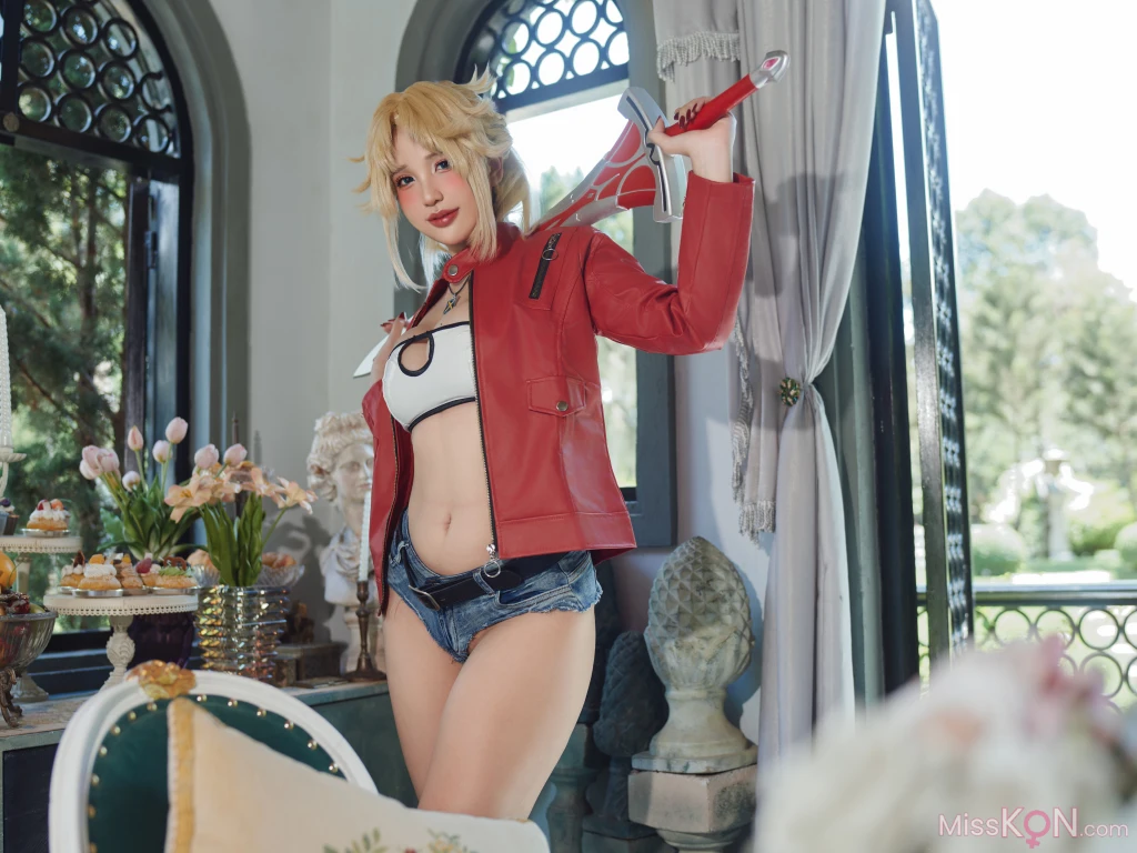 Coser@PuyPuy_ Mordred FateGrand Order