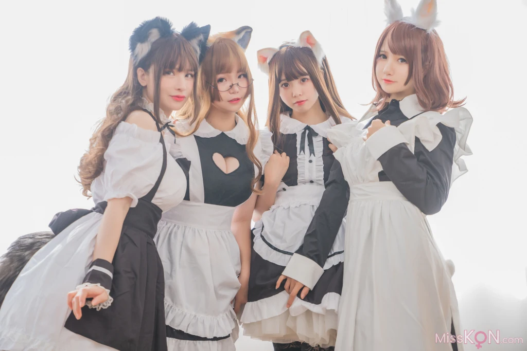 Coser@Yoko宅夏 & 小野妹子W & 白金Saki_ 四人彼女