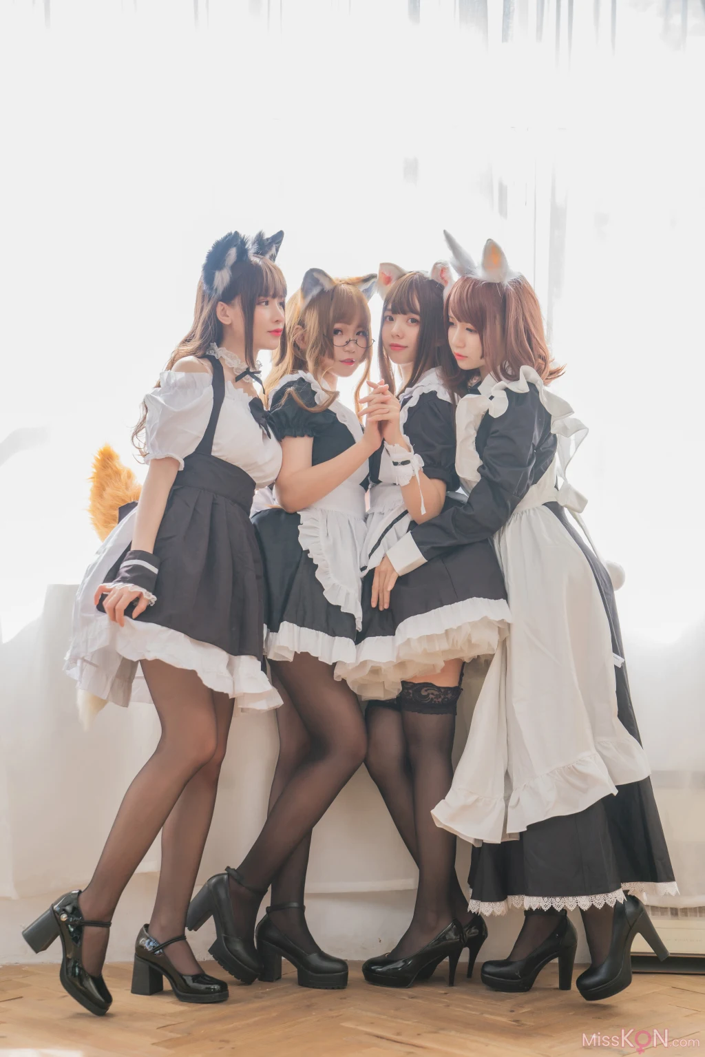 Coser@Yoko宅夏 & 小野妹子W & 白金Saki_ 四人彼女