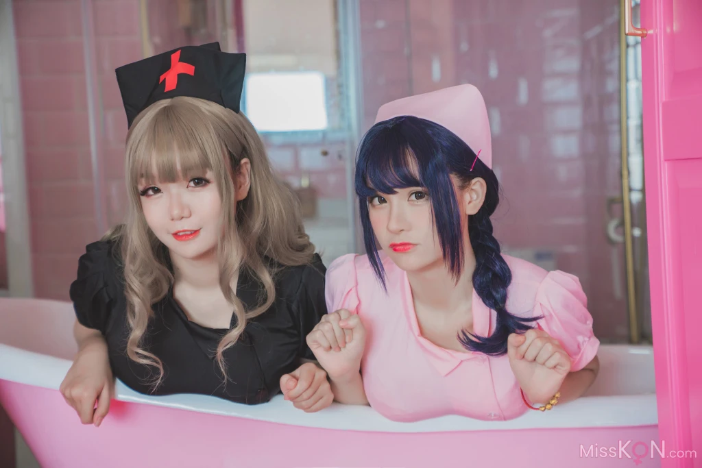 Coser@Yoko宅夏 & 小野妹子W & 白金Saki_ 四人彼女