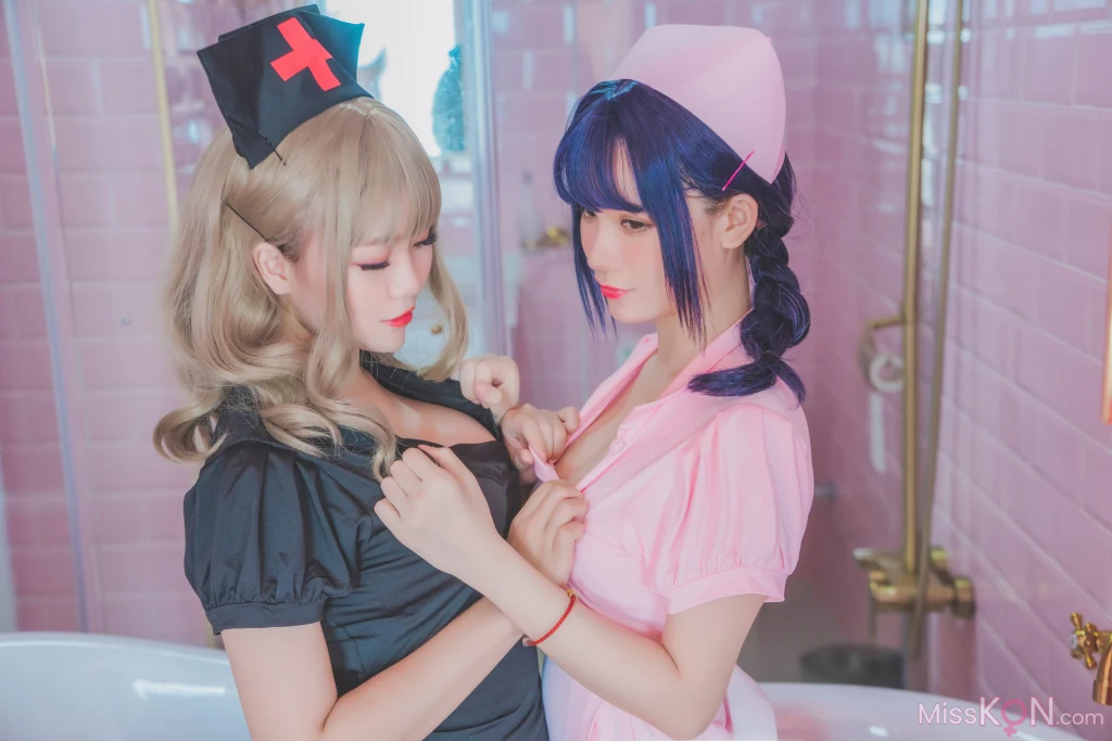 Coser@Yoko宅夏 & 小野妹子W & 白金Saki_ 四人彼女