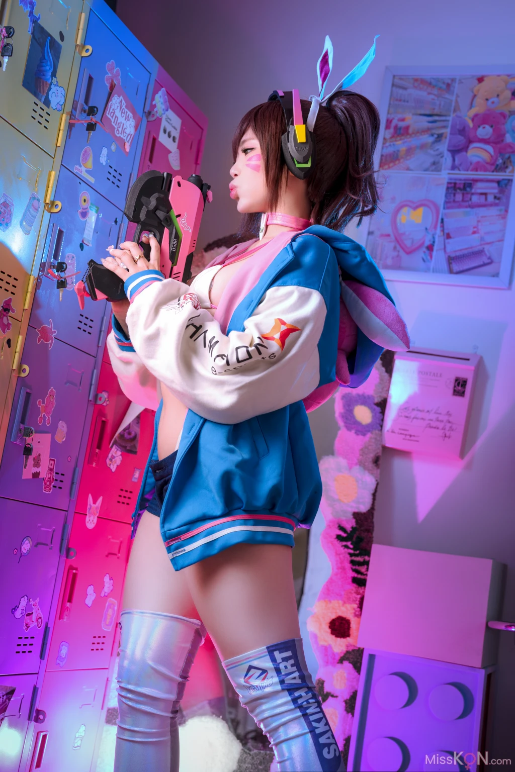 Coser@ZinieQ_ D.Va Sakimichan Art