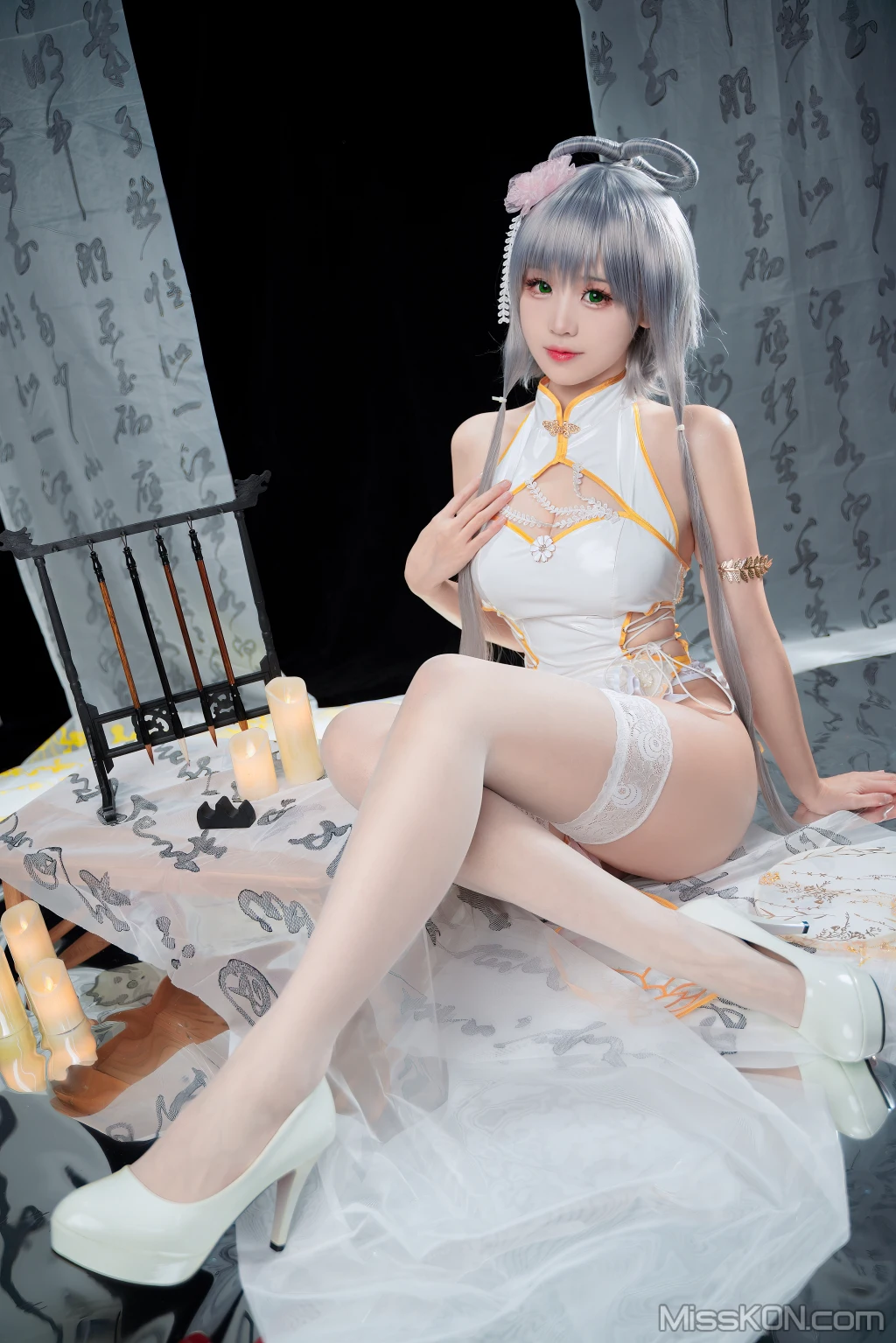 Coser@miko酱ww_ 洛天依旗袍