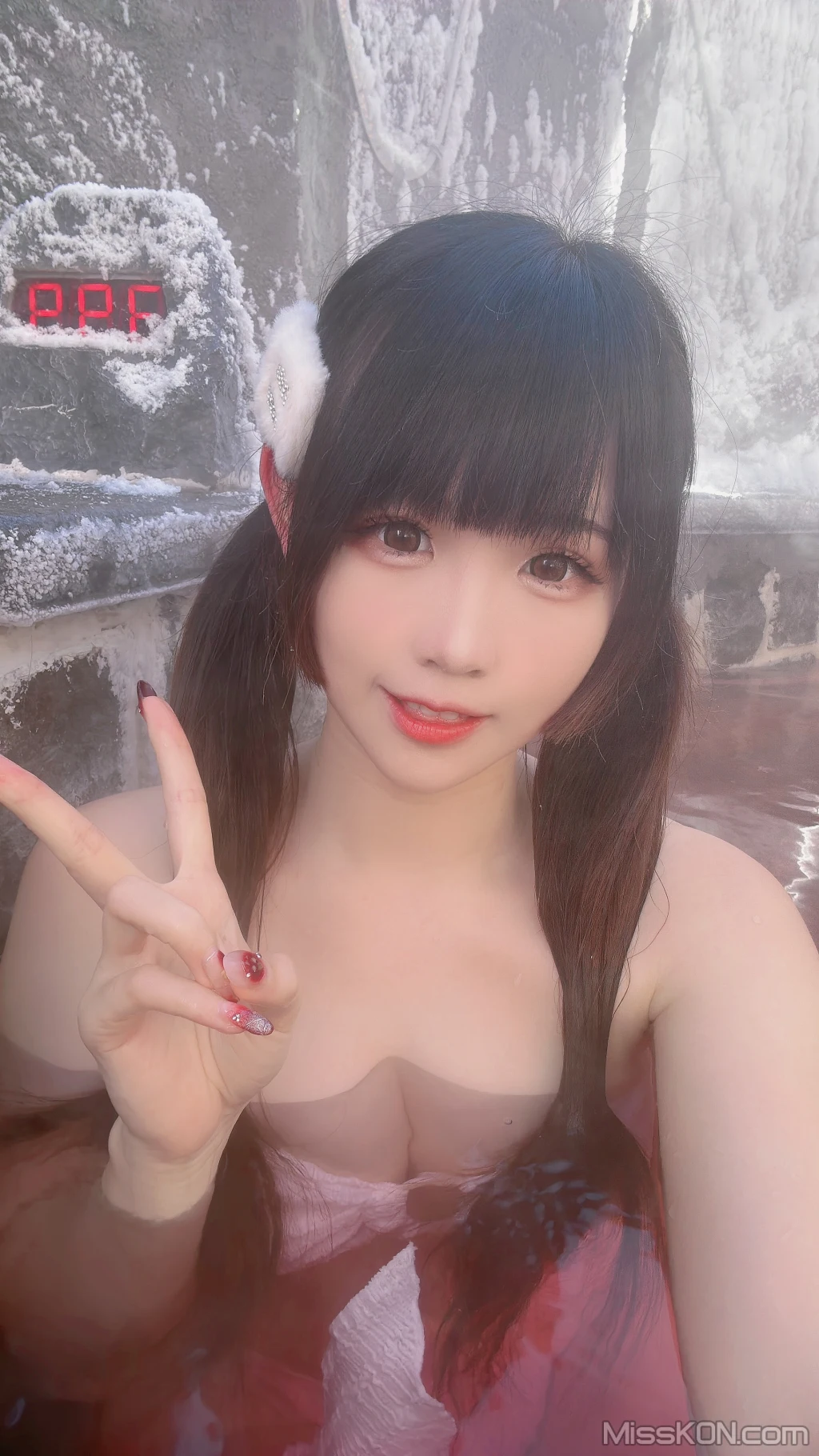 Coser@miko酱ww_ 雪地温泉