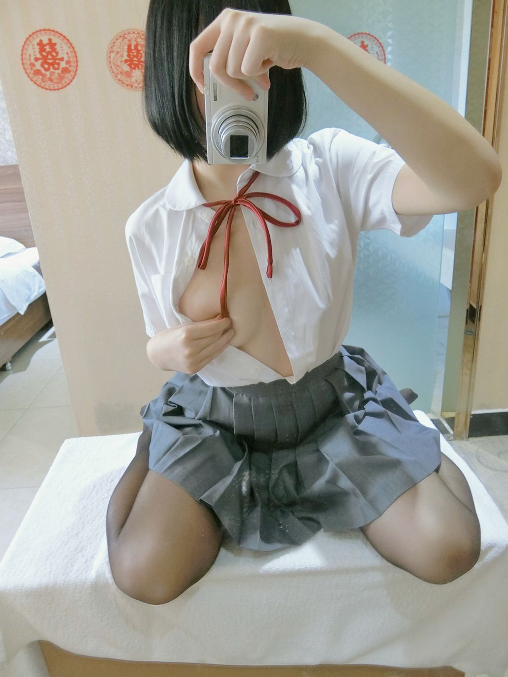 Coser@一只肉酱阿_ 黑丝制服