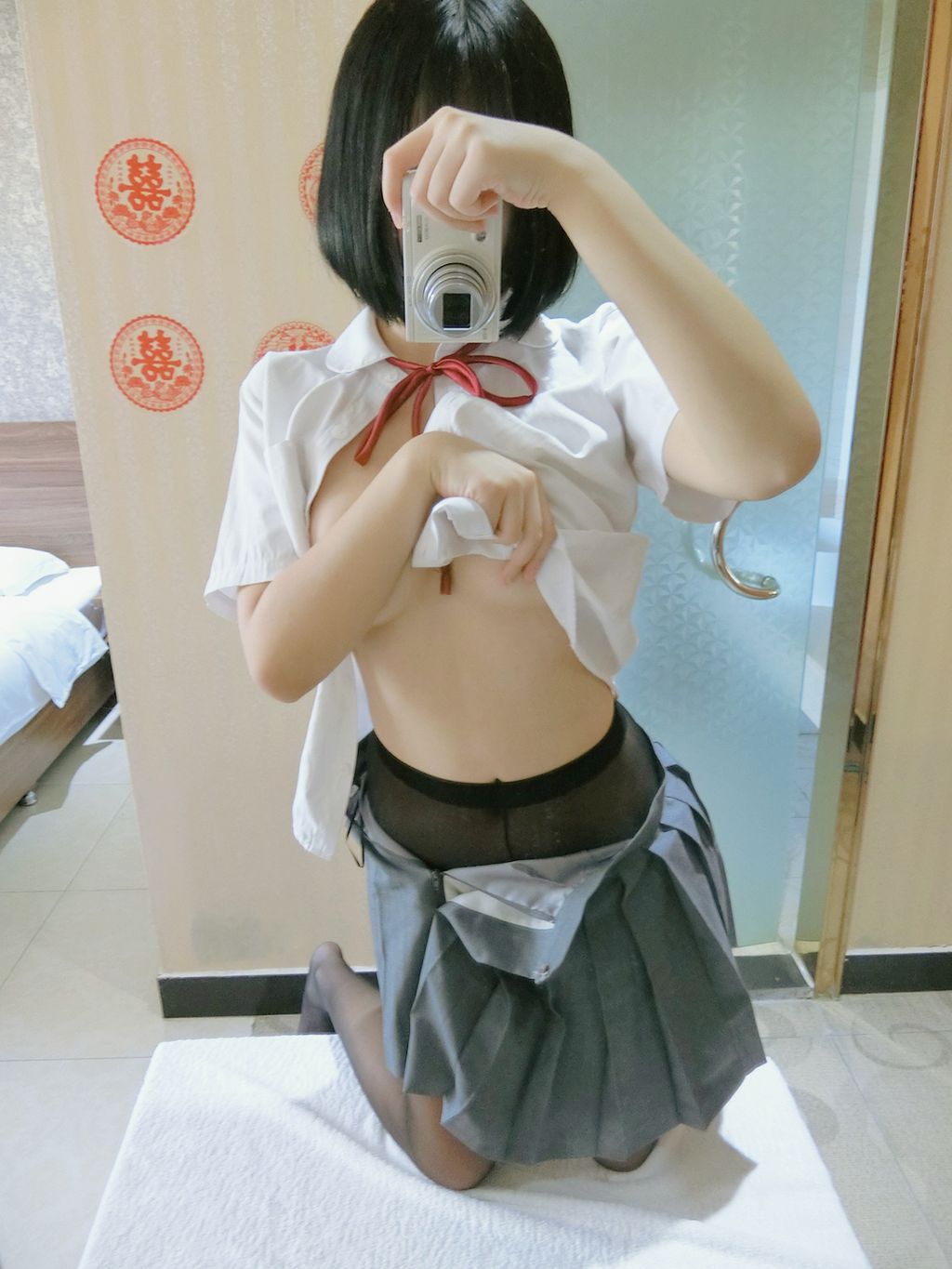 Coser@一只肉酱阿_ 黑丝制服