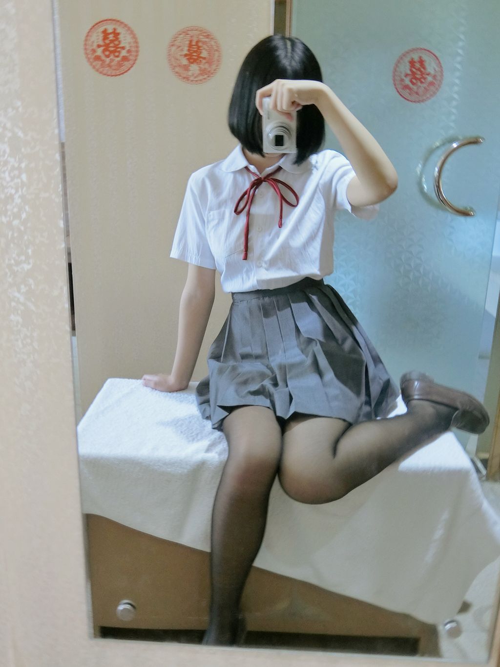 Coser@一只肉酱阿_ 黑丝制服