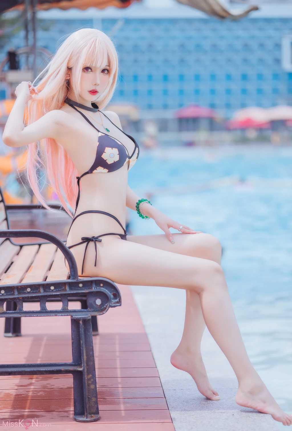 Coser@仙女月_ 喜多川海梦泳装