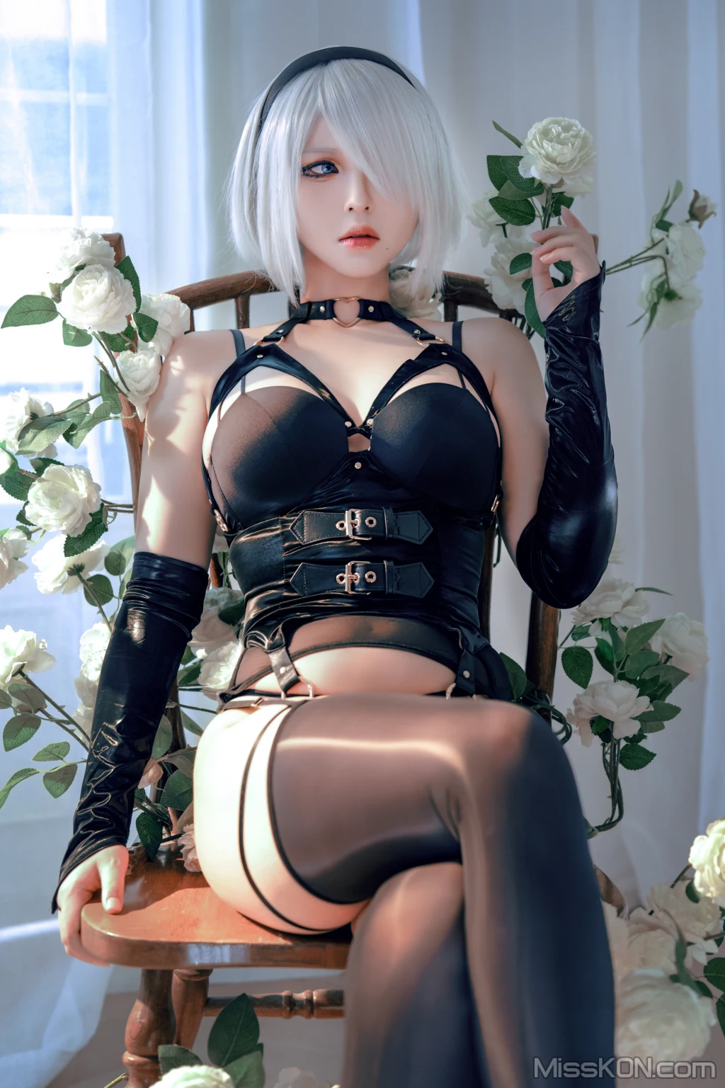 Coser@半半子_ Automata ヨルハ二号B型 は黑