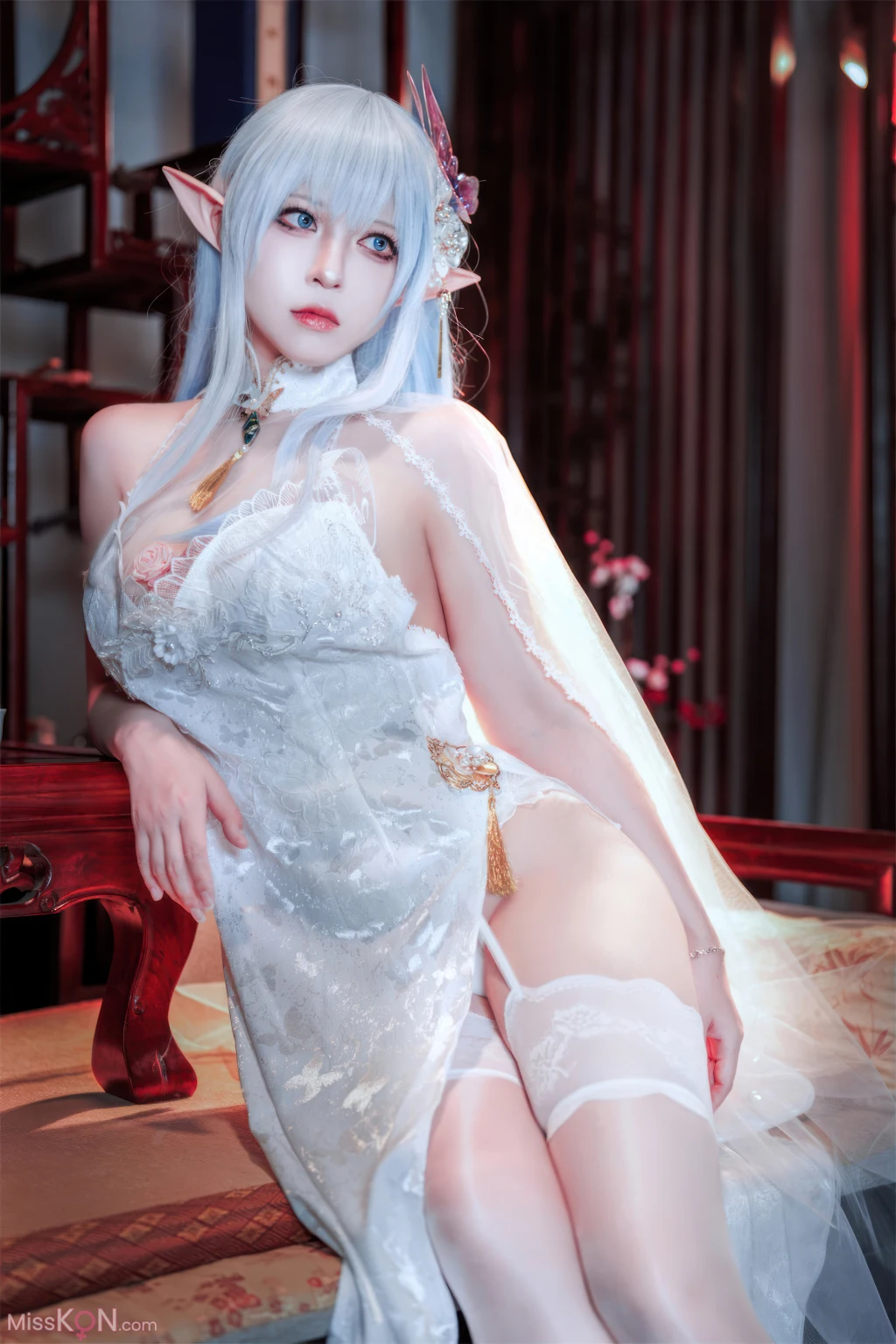 Coser@半半子_ 碧蓝航线 阿尔比恩旗袍